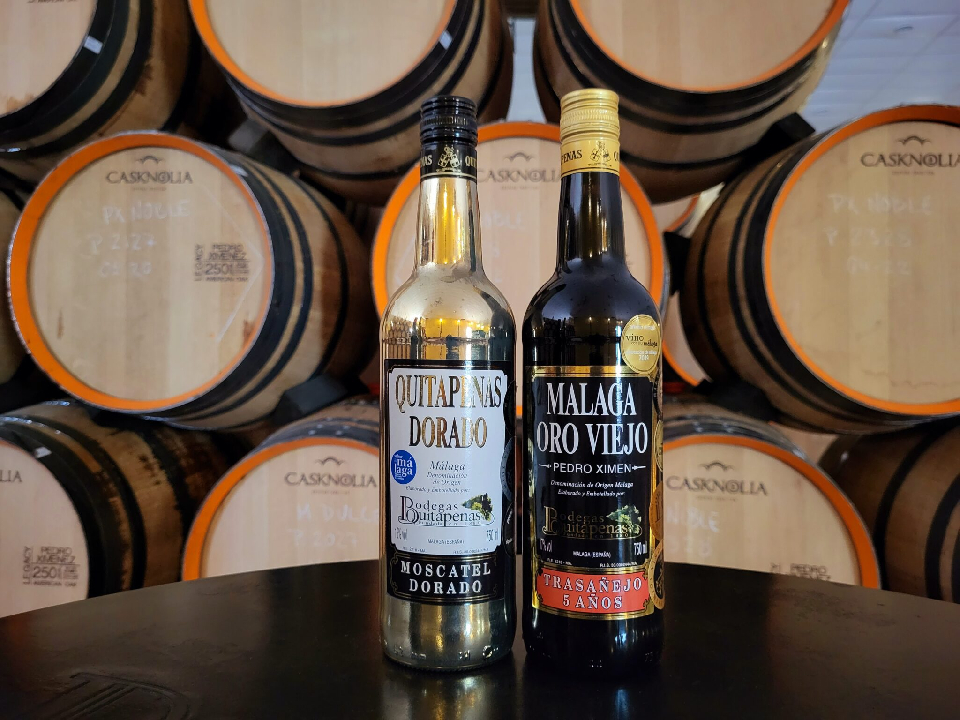 Quitapenas Dorado Moscatel & Quitapenas Oro Viejo / Foto ©Bodegas Quitapenas