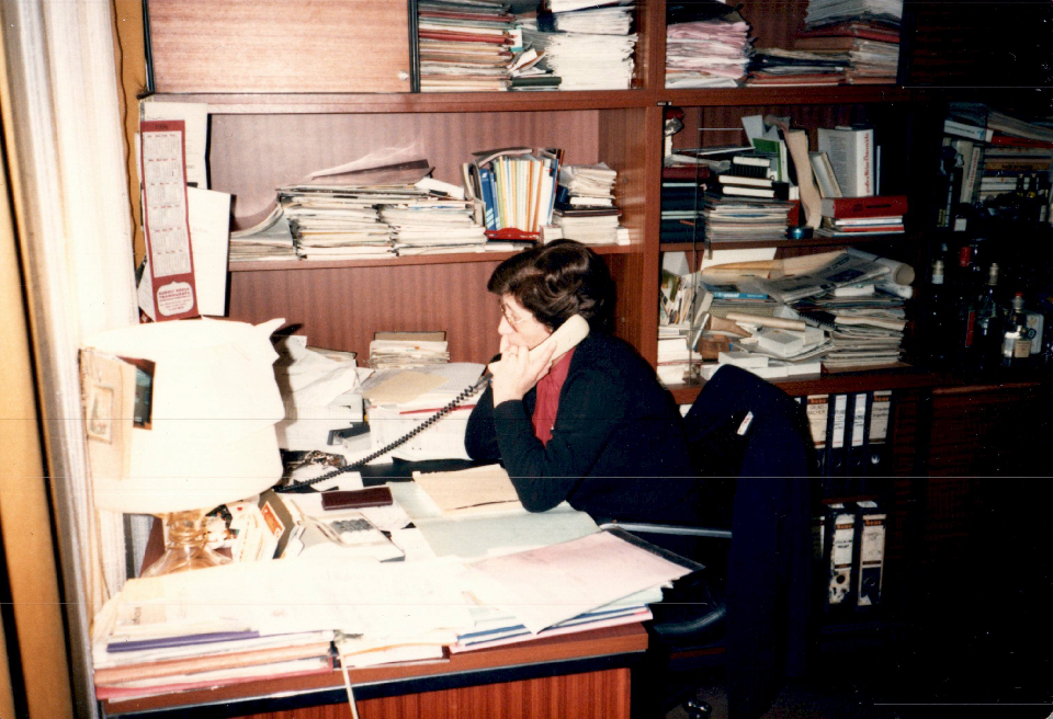 Mme. Brouard im Arbeitsalltag