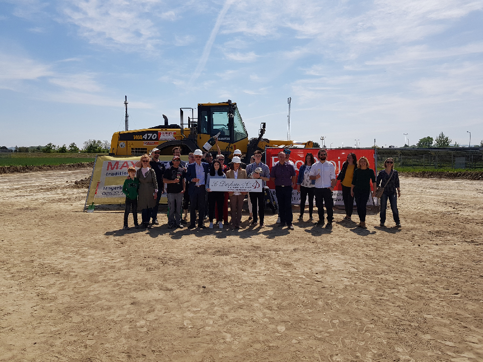 Spatenstich neuer Firmensitz Atzersfeld