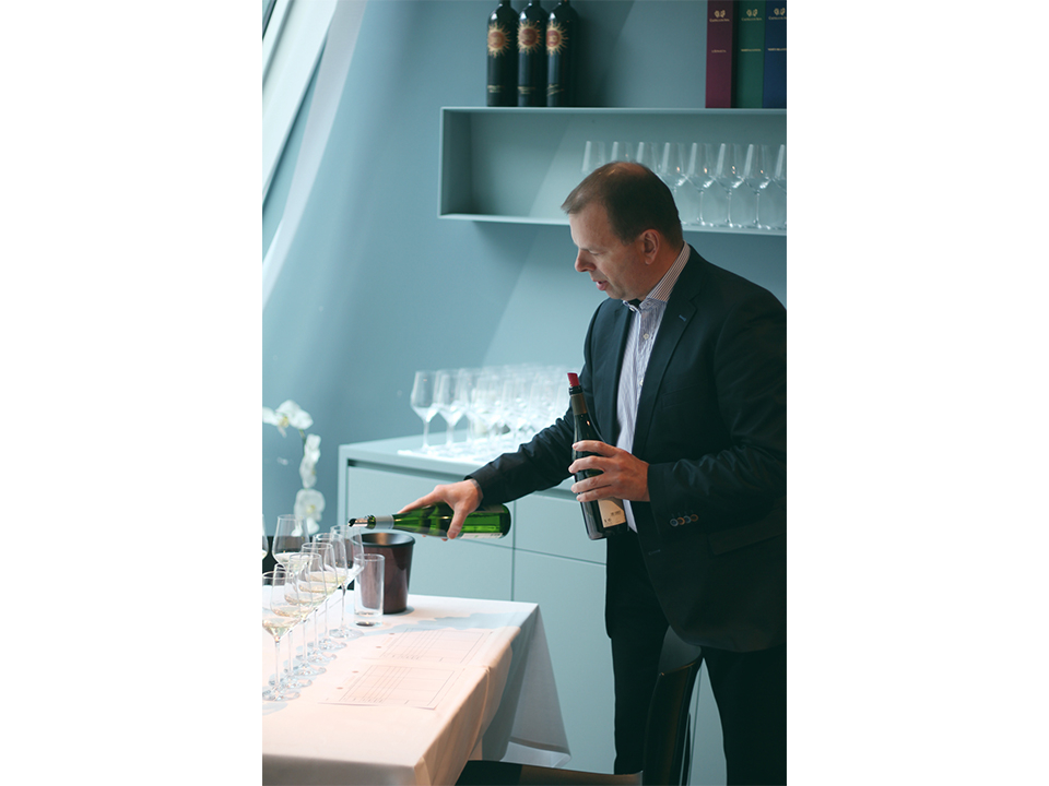 Sommelier Peter Lamprecht